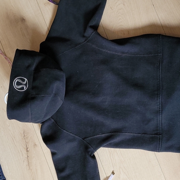 Lululemon Zip-Up Hoodie, Black Medium - Picture 3 of 7